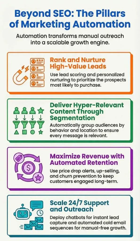 5 Tangible Ways Marketing Automation Impacts SEO 2 Marketing Automation Strategies for Growth