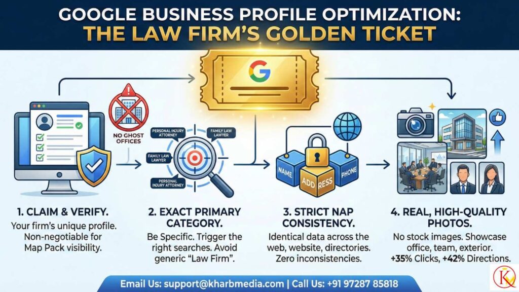 Google Map Optimization for Law Firms 2 Step-by-Step Google Business Profile Optimization