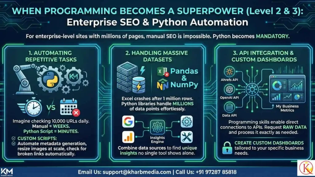 Do You Need Programming Skills for Machine Learning in SEO? 3 When Programming Becomes a Superpower (Level 2 & 3)
