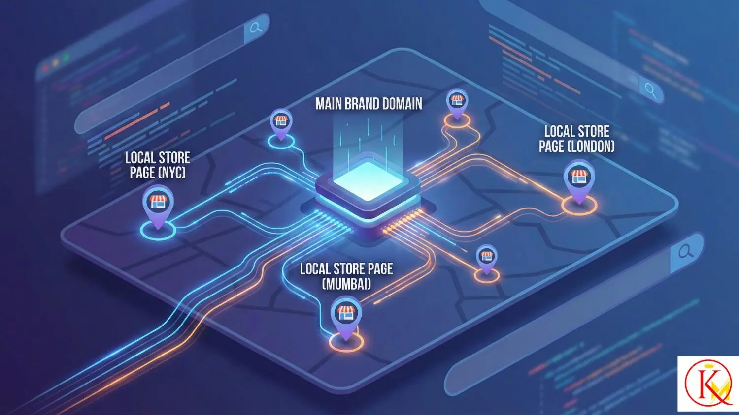 should franchises have separate urls for local seo​