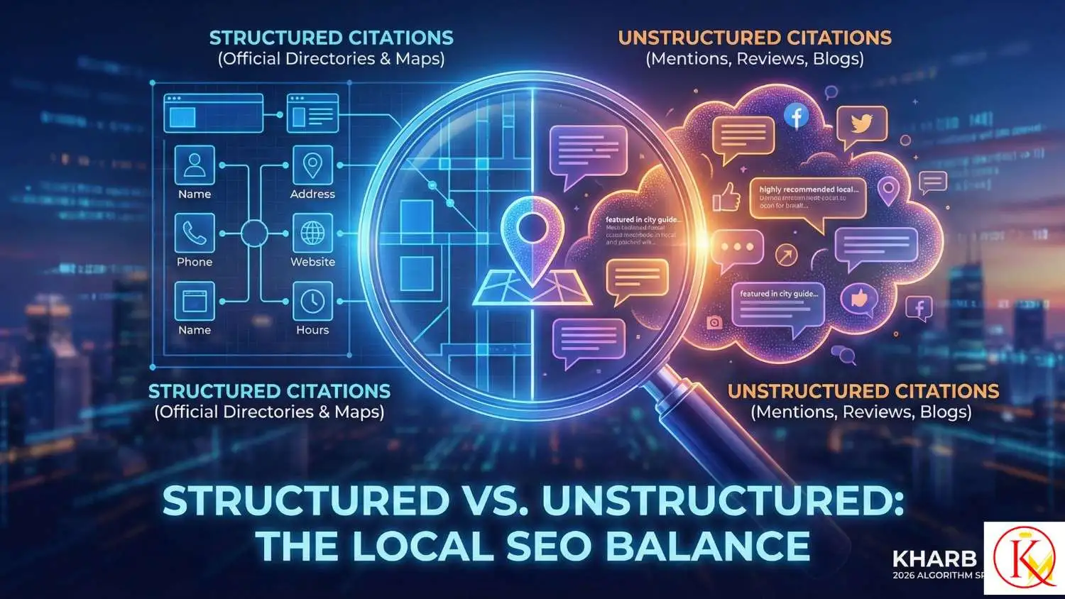 structured vs unstructured citations local seo​