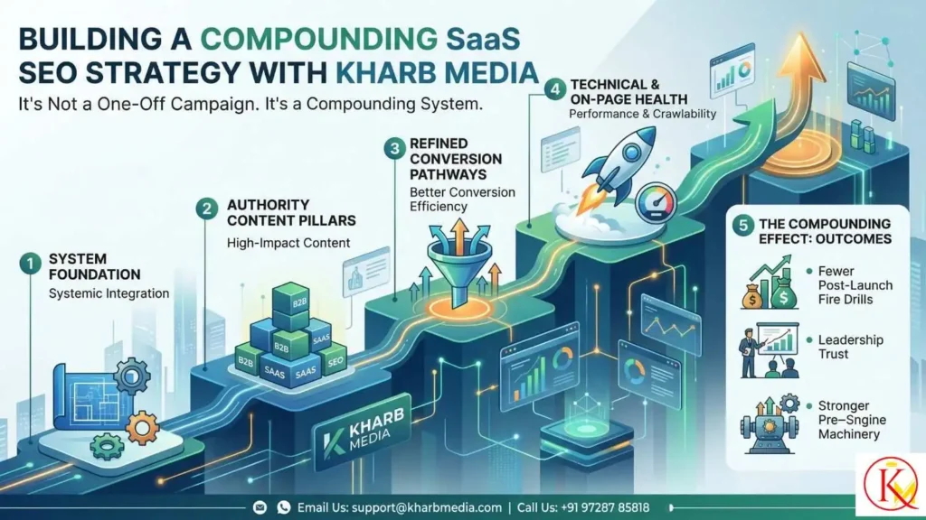 How to Build a Compounding SaaS SEO Strategy with Kharb Media