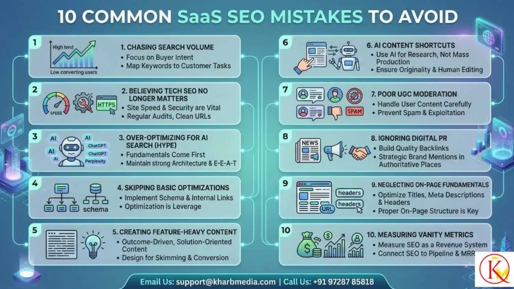 The Biggest Common SaaS SEO Mistakes You Must Avoid
