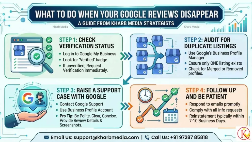 What To Do When Your Google Reviews Disappear