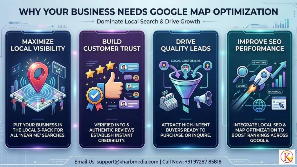 Why Your Business Needs Google Map Optimization Services
