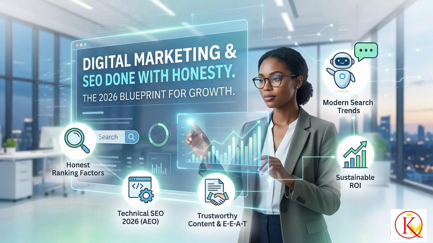 digital marketing and seo done with honesty​