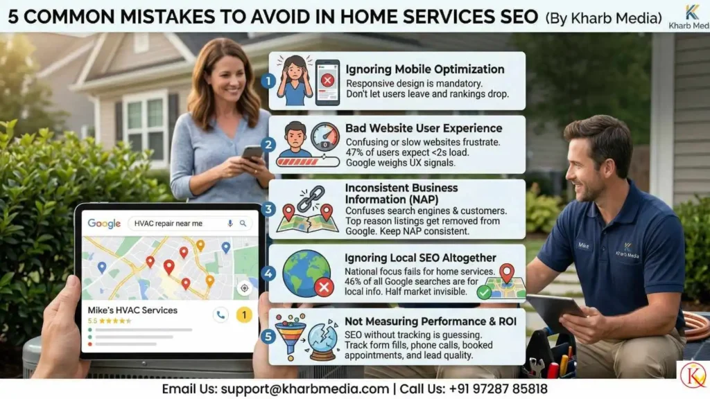 5 Common Mistakes to Avoid in Home Services SEO
