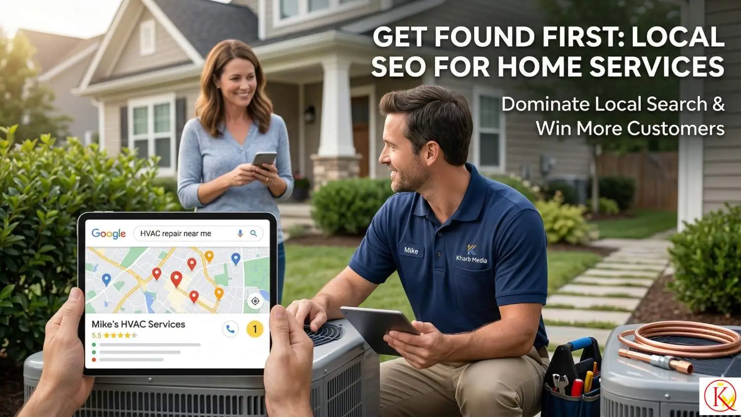get found first: local seo for home service providers​