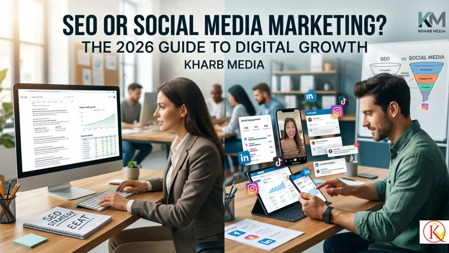 seo or social media marketing​