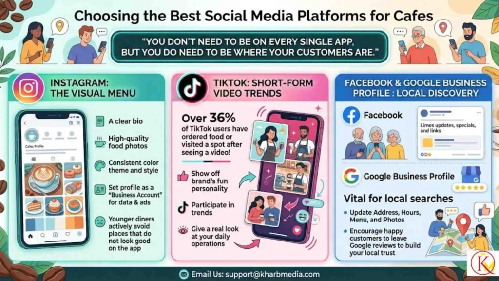 Social Media Marketing for Cafes (2026) 1 Choosing the Best Social Media Platforms for Cafes