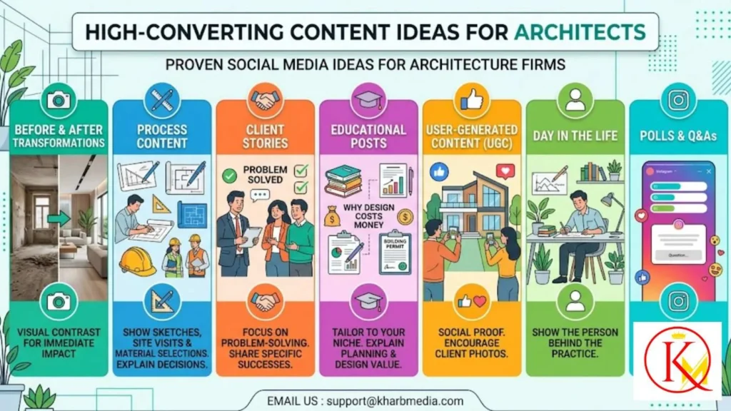 High-Converting Content Ideas for Architects
