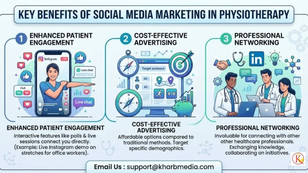 Key Benefits of Social Media Marketing in Physiotherapy