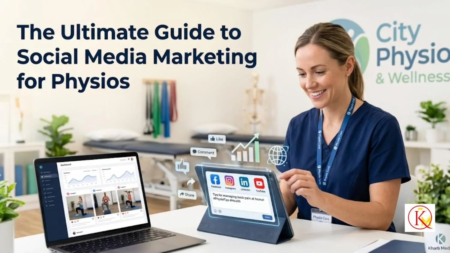 social media marketing for physios