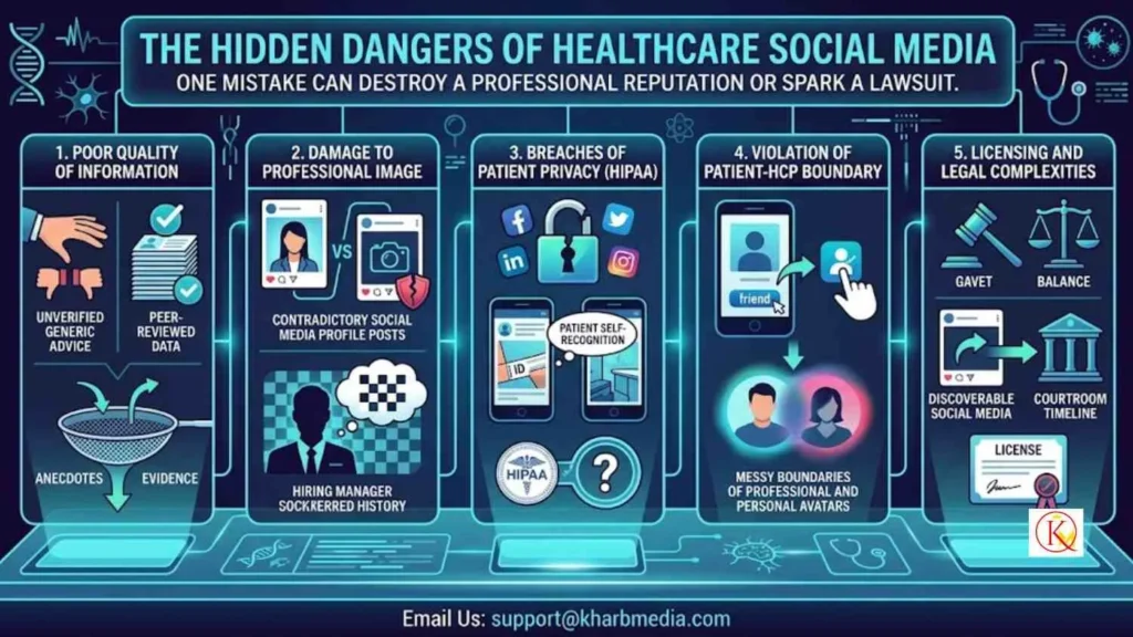 Social Media Marketing for Healthcare Professionals/HCPs 2 The Hidden Dangers of Healthcare Social Media